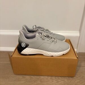 Gray and White G/Fore Golf Shoes